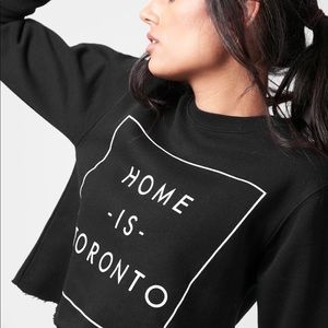‼️SOLD ‼️✨3 for $25 ✨ Peace Collective HOME IS CANADA BOX CROPPED CREWNECK
